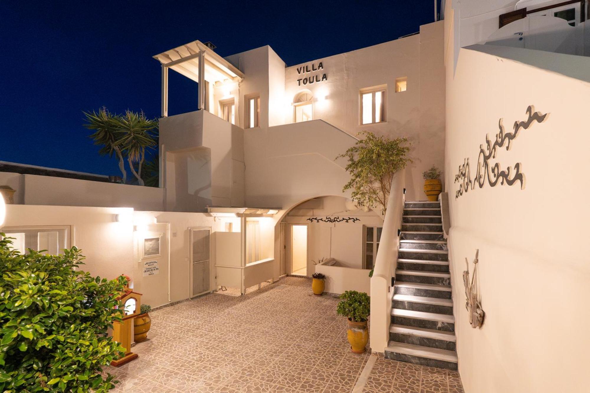 Villa Toula Fira  Exteriér fotografie