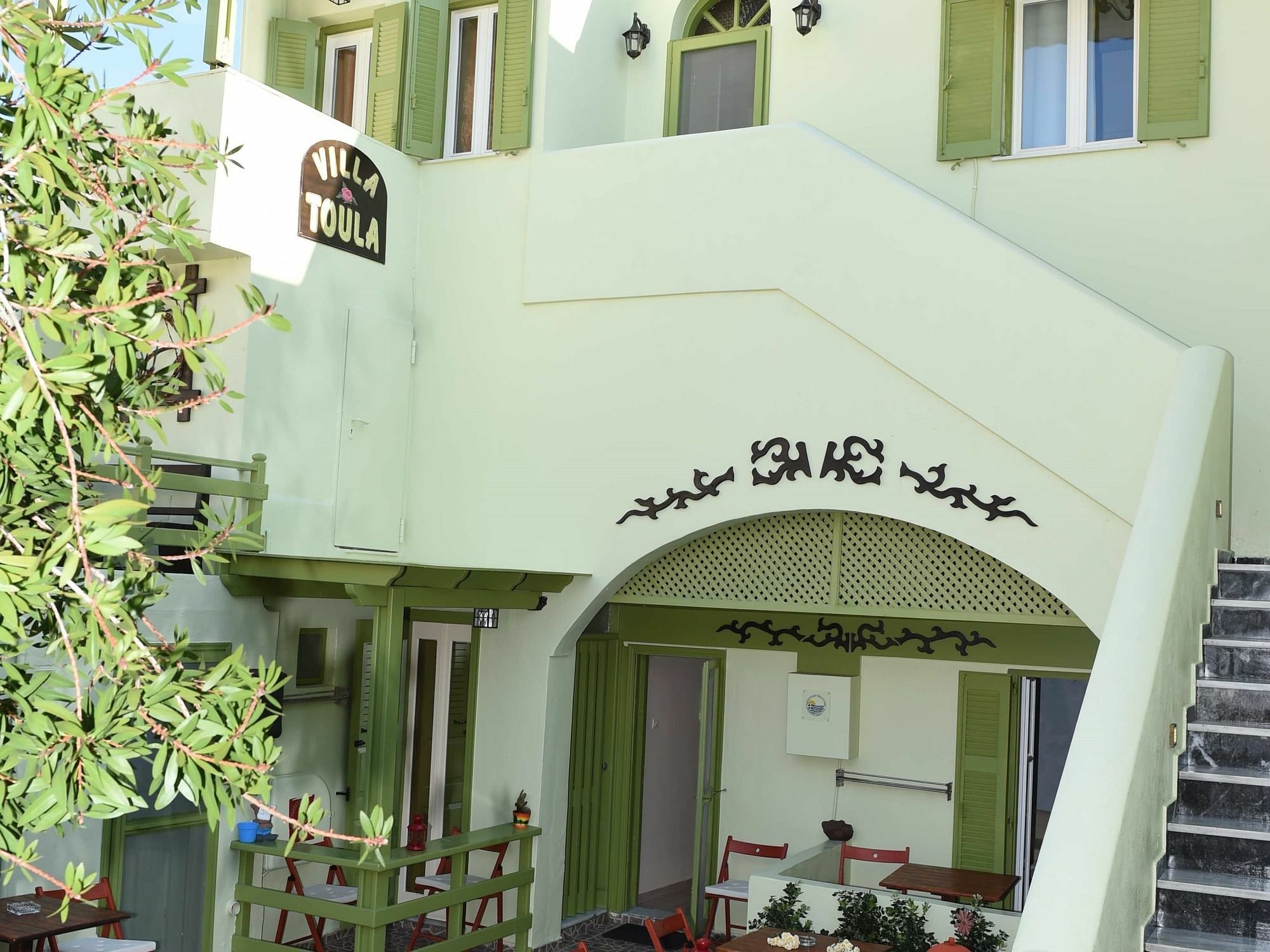 Villa Toula Fira  Exteriér fotografie